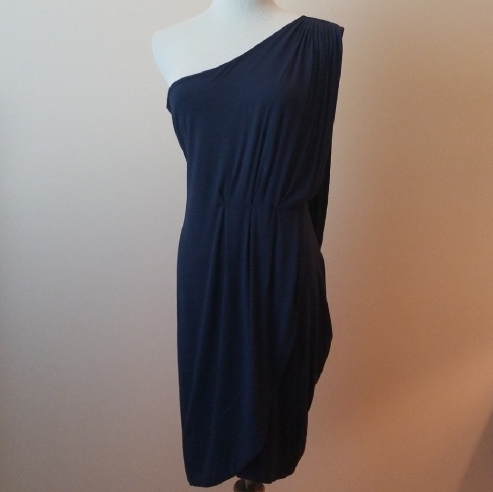 Marc by Marc Jacob's one shoulder dress navy sz M
